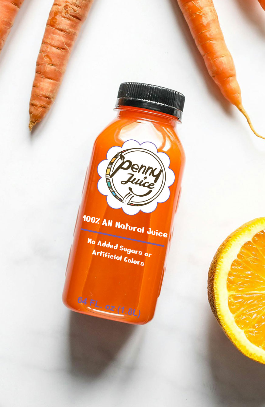 Penny Juice Packaging one